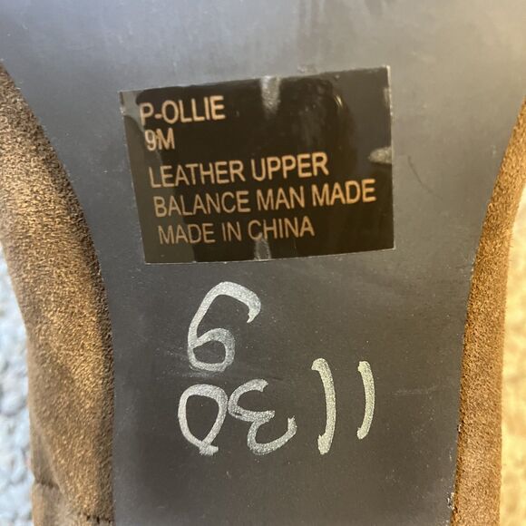 Steve Madden Ollie Suede Heeled Booties Size 9 M Brown Slouchy Ankle Boots - Picture 8 of 11